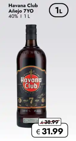 TRAVEL FREE Havana Club Aňejo 7YO 40% nabídka
