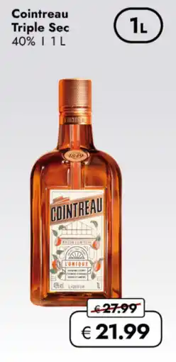 TRAVEL FREE Cointreau Triple Sec 40% nabídka