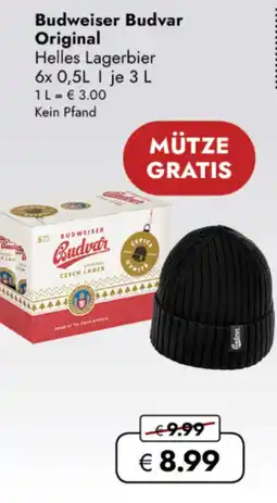 TRAVEL FREE Budweiser Budvar Original nabídka