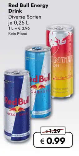 TRAVEL FREE Red Bull Energy Drink nabídka