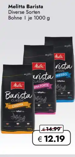 TRAVEL FREE Melitta Barista nabídka