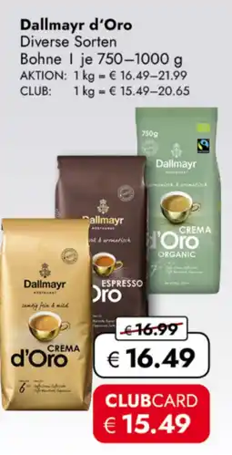 TRAVEL FREE Dallmayr d'Oro nabídka