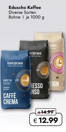 TRAVEL FREE Eduscho Kaffee nabídka