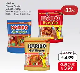 TRAVEL FREE Haribo nabídka