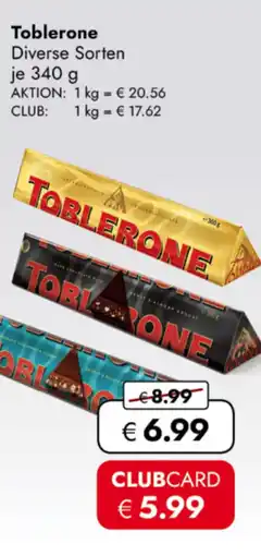 TRAVEL FREE Toblerone nabídka