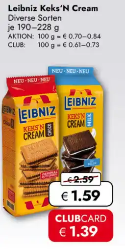 TRAVEL FREE Leibniz Keks'N Cream nabídka