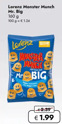 TRAVEL FREE Lorenz Monster Munch Mr. Big nabídka