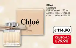 TRAVEL FREE Chloé Signature EdPS Damen nabídka