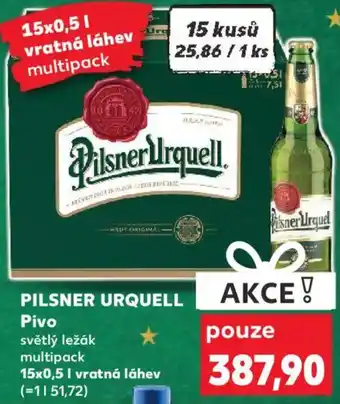 PILSNER URQUELL Pivo světlý ležák
