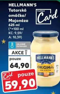 Kaufland HELLMANN'S Tatarská omáčka/ Majonéza nabídka