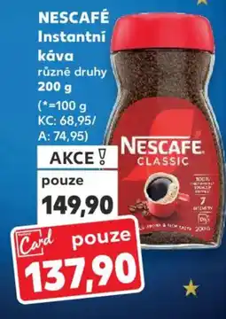 Kaufland NESCAFÉ Instantní Κάνα nabídka
