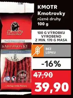 Kaufland KMOTR Kmotrovky nabídka