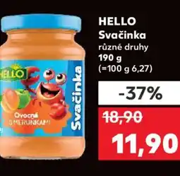 Kaufland HELLO Svačinka nabídka