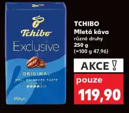 Kaufland TCHIBO Mletá káva nabídka