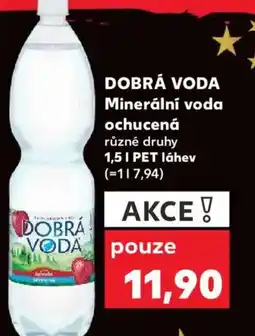 Kaufland DOBRÁ VODA Minerální voda ochucená nabídka