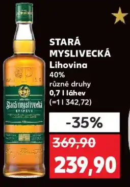 Kaufland STARÁ MYSLIVECKÁ Lihovina 40% nabídka