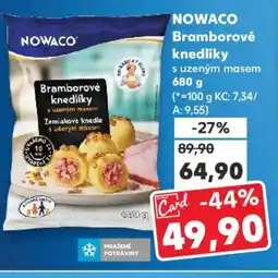 Kaufland NOWACO Bramborové knedlíky nabídka