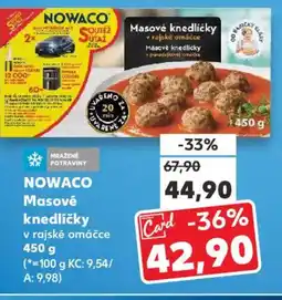 Kaufland NOWACO Masové knedličky nabídka