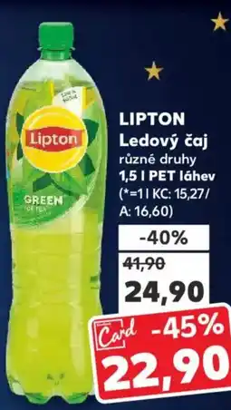 Kaufland LIPTON Ledový čaj nabídka