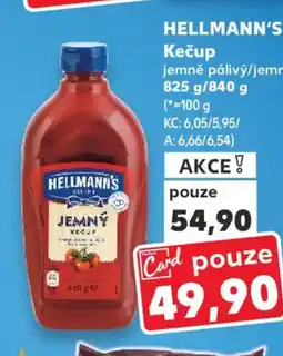 Kaufland HELLMANN'S Kečup nabídka