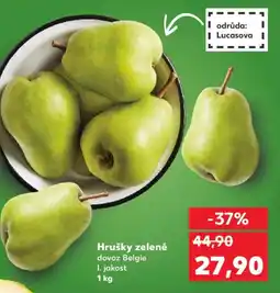 Kaufland Hrušky zelené nabídka