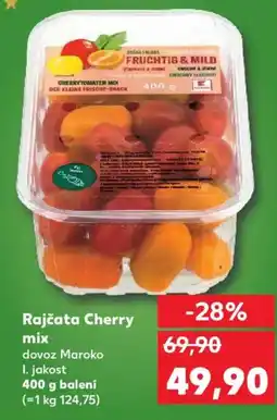 Kaufland Rajčata Cherry mix nabídka