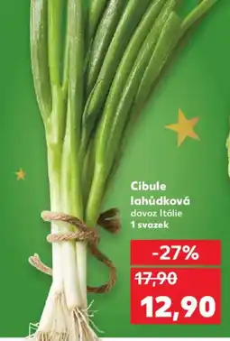 Kaufland Cibule lahůdková nabídka