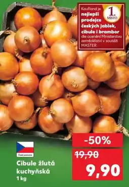 Kaufland Cibule žlutá kuchyňská nabídka