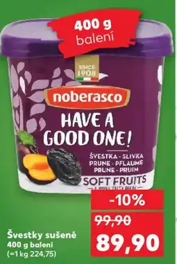 Kaufland Švestky sušené nabídka