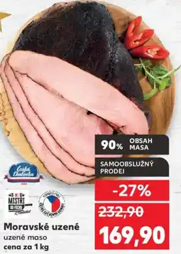 Kaufland Moravské uzené uzené maso nabídka