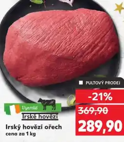 Kaufland Irský hovězí ořech nabídka