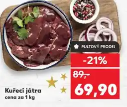 Kaufland Kuřecí játra nabídka