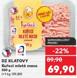 Kaufland DZ KLATOVY Kuřecí mleté maso nabídka