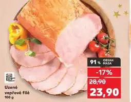 Kaufland Uzené vepřové filé nabídka