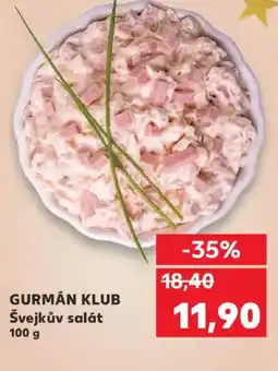 Kaufland GURMÁN KLUB Švejkův salát nabídka