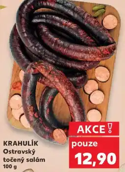 Kaufland KRAHULIK Ostravský točený salám nabídka