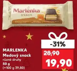 Kaufland MARLENKA Medový snack nabídka