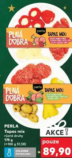 Kaufland PERLA Tapas mix nabídka