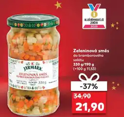 Kaufland Zeleninová směs do bramborového salátu nabídka