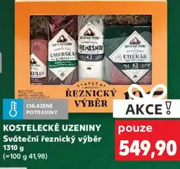 Kaufland KOSTELECKÉ UZENINY Sváteční řeznický výběr nabídka