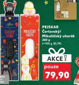 Kaufland PEJSKAR Čertovský/ Mikulášský uherák nabídka
