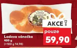 Kaufland Ladova vánočka nabídka