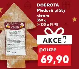 Kaufland DOBROTA Medové pláty strom nabídka