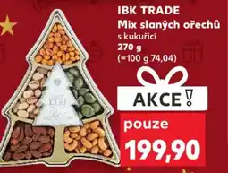 Kaufland IBK TRADE Mix slaných ořechů nabídka