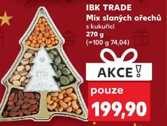 Kaufland IBK TRADE Mix slaných ořechů nabídka