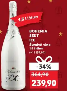 Kaufland BOHEMIA SEKT ICE Šumivé víno nabídka