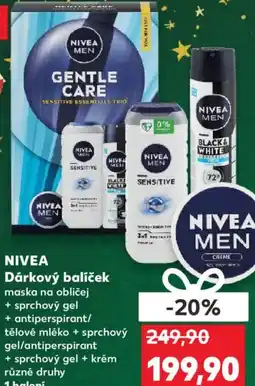 Kaufland NIVEA Dárkový balíček nabídka