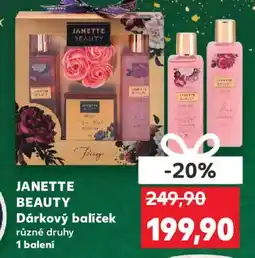 Kaufland JANETTE BEAUTY Dárkový balíček nabídka