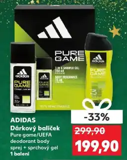 Kaufland ADIDAS Dárkový balíček nabídka