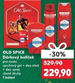 Kaufland OLD SPICE Dárkový balíček nabídka